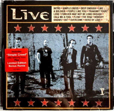 CD++LIVE - V ++2001++Limited Edition / Enhanced++TOP-Zust.++Simple Creed, Nobody - Bild 1 von 2