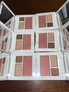 LOTE DE 6 sombras de ojos Clinique All About Duo 01 Like Mink/07 Sunset Glow - Imagen 1 de 4