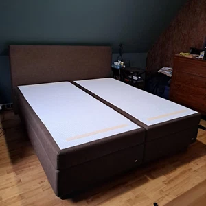 RUF Betten BOXSPRINGBETT 180/200 cm in Braun, ohne Matratzen - Bild 1 von 6