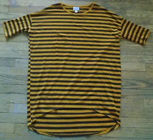 Camicia tunica Lularoe taglia: XXS righe nere e gialle - Foto 1 di 6