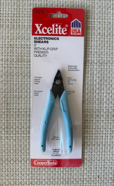 Xcelite 97CGV Shear Cutter  Flush Jaw with Klip Grip Made In USA New old stock - Image 1 of 1