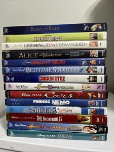 Riesiges Set 14 Disney DVDs Filme Pixar Incredible, Zack Cody Hannah Montana Autos - Bild 1 von 1