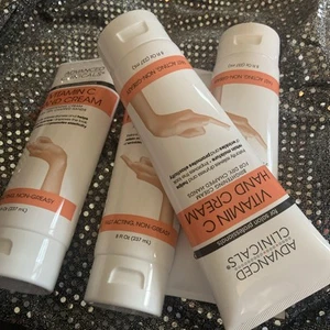 Lot Of 4-Advanced Clinicals Vitamin C Hand Cream for Dry Hands 8 Fl Oz Ea. New! - Picture 1 of 3