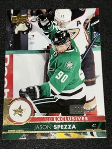 JASON SPEZZA Exclusive #/100 2017-18 Upper Deck Exclusives #61 Free Comb - Picture 1 of 2