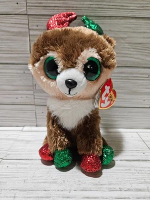 Ty Beanie Boos Kinley the Christmas Reindeer 6" - Image 1 of 2