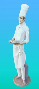 Lladro der Meisterkoch #6625 Porzellan Figur mit Box Neu Offene Box Spanien 14,5 Zoll - Bild 1 von 7