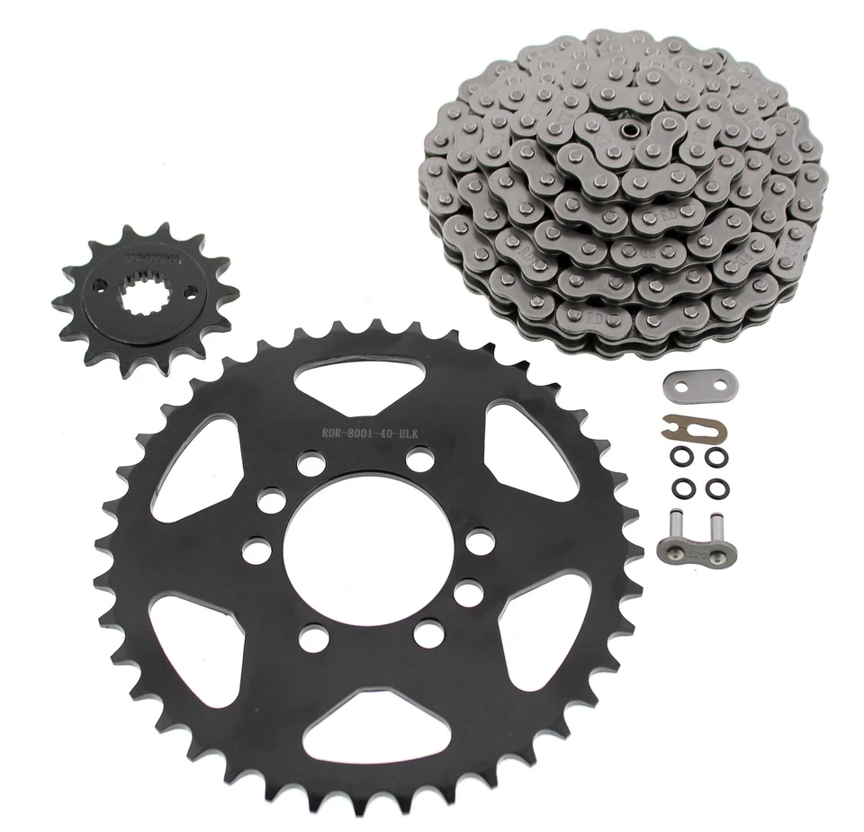 2003 - 2006 para Suzuki LTZ400 Z400 QuadSport O-Ring corrente e roda dentada preta 14/40 - Imagem 1 de 1