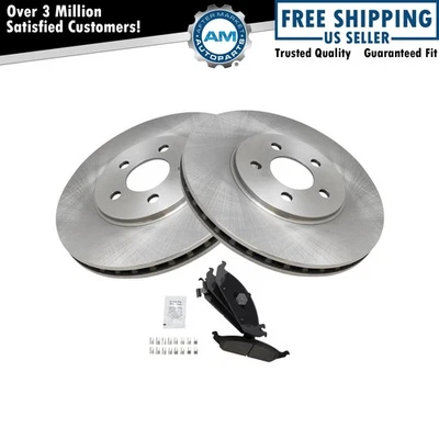 Kit de pastillas de freno delanteras y rotor para Chrysler Dodge 96-00 Plymouth 95-00 Foto 1 de 4