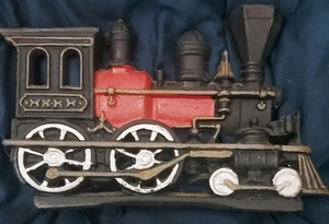 Vintage Gusseisen Lok Dampflok Lok Türstopper schwer - Bild 1 von 6