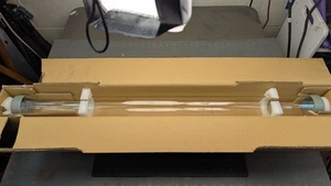 Borosilikatrohr - 70 mm Außendurchmesser, 60 mm Innendurchmesser, 5 mm stark, 927 mm lang - Made in Germany - Bild 1 von 7