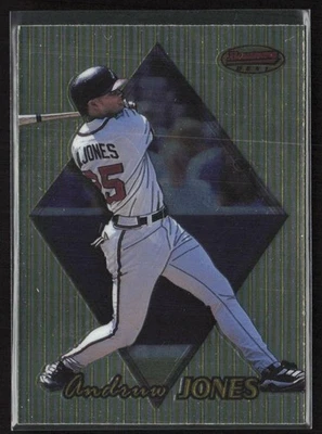 1999 Bowman's Best Andruw Jones #72 Atlanta Braves - Image 1 of 2
