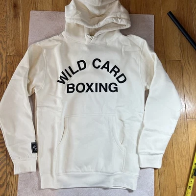 Wild Card Boxing Oversized Men’s Small Heavyweight Hoodie. Super Soft - Image 1 of 4