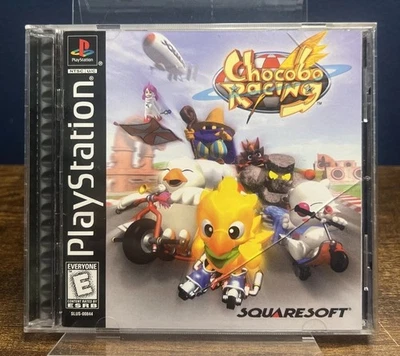 Chocobo Racing PS1 One PlayStation 1 Complete CIB SquareSoft Final Fantasy - Image 1 of 4