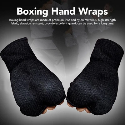 Box-Innenhandschuhe Boxbandagen Ergonomisches Design Faustschutz Gepolstert - Bild 1 von 4