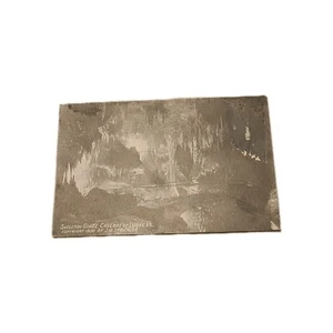 Foto real de colección RPPC Luray Virginia postal esqueleto desfiladero cavernas VA - Imagen 1 de 2
