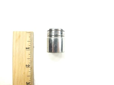 SNAP-ON TOOLS 3/8" DRIVE 3/4" SHALLOW 6 POINT SOCKET - MADE IN USA - SAE FS241 - Image 1 of 4