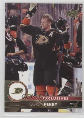 2017-18 Upper Deck Exclusives /100 Corey Perry #2 - Image 1 of 2