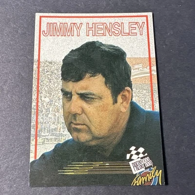 1993 Press Pass Previews Jimmy Hensley #6 - Image 1 of 2