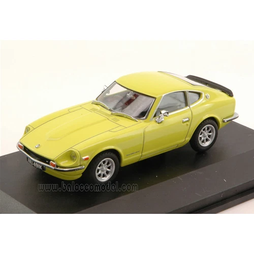 DATSUN 240Z 1970 YELLOW 1:43 Oxford Auto Stradali Modellino Nuovo - Immagine 1 di 1