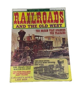 Sommer 1974 Eisenbahn und der alte Westen Vintage Zeitschrift Calamity Jane - Bild 1 von 3