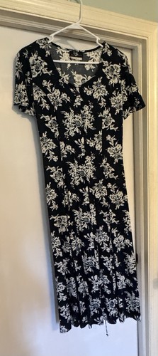 VETEMENTS Abito donna floreale taglia 5 Made in USA