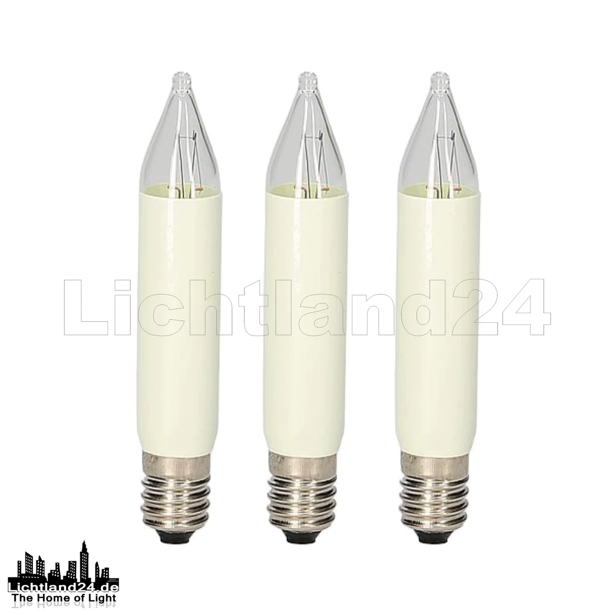 S+H Glimmlampe Röhrenform 10x25 Mm – E10 Sockel, 230V, Für Anzeigezwecke