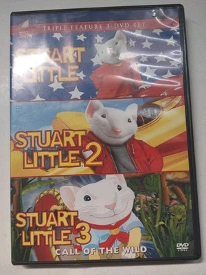 The Stuart Little Triple Feature Stuart Little 1,2,3 DVD Movie NTSC Sony - Image 1 of 4