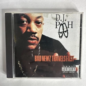 D.J.POOH - BAD NEWZ TRAVELS FAST CD (ATLANTIC, 1997) VGC TESTED CLEAN USED RAP - Picture 1 of 4