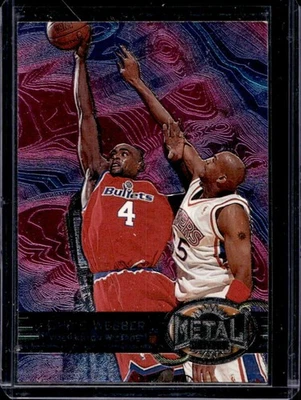 1997-98 Skybox Metal Universe Chris Webber #92 Wizards - Image 1 of 2