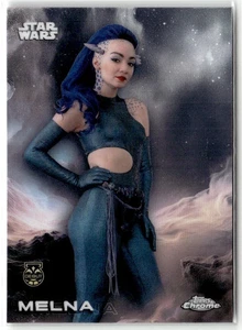 2025 TOPPS CHROME STAR WARS DEBUT MELNA #135 - Picture 1 of 2