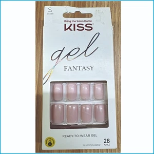 Kiss Gel Fantasy Press-On Nails #88120 FC05 - 28 kurze Nägel (neu) - Bild 1 von 15