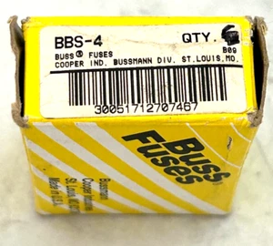BBS 4 BUSS FUSES Lot of 6 NEW - Picture 1 of 2