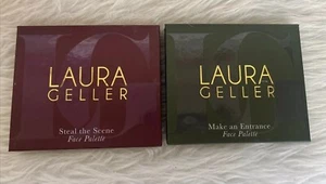 (2) Laura Geller Make An Entrance&Steal The Show NEW Eyeshadow Highlighter Blush - Picture 1 of 9