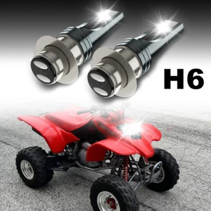 For Honda Sportrax TRX400EX 1999-2008 -2x 6000K LED Headlight Bright White Bulbs - Foto 1 di 13