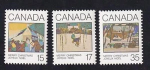 Canada 1980 Christmas Paintings, MNH set of 3 (15-17-35¢) sc#870-872 - Picture 1 of 1