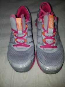 Reebok Zig Tech Womens Running Training Shoes Gray Silver Pink Size 7.5 - Picture 1 of 6