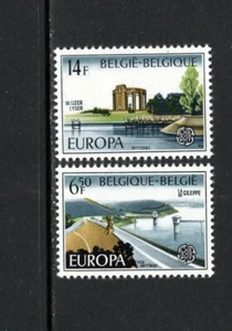 Bélgica 1977 EUROPA, PRESA DE GILEPPE, JALHAY, MONUMENTO DE GUERRA, YSER SC 985-986 MNH - Imagen 1 de 1