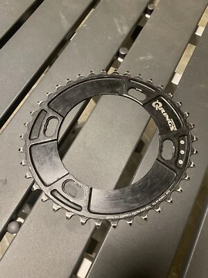 Rotor 38t Oval Q Ring Chainring 4x110 Shimano Asymmetric - Image 1 of 3