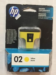 1- HP 02 Yellow Ink Cartridge - Imagen 1 de 2
