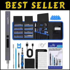 Compact 144-in-1 Electric Screwdriver Set with Adjustable Torque – Perfect Gift - Picture 1 of 11