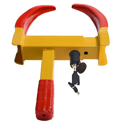 Auto Radkralle Parkkralle Anhänger Reifenkralle Radschloss Diebstahlsicherung DE