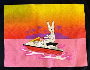 CAMISETA Bad Bunny X100pre Tour Negra Estampado Gráfico Concierto Talla L. Nueva Sin Etiquetas - Imagen 1 de 5