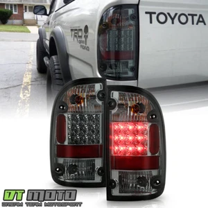 For Smoked 2001-2004 Toyota Tacoma Pickup LED Tail Lights Lamps 01-04 Left+Right - Picture 1 of 9