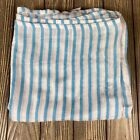Ideal Baby By Aden And Anais Inc Blue White Stripe Baby Blanket 42? X 46?