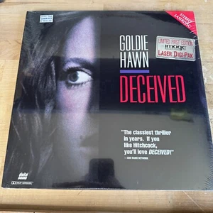 Decieved Laserdisc LD NEW SEALED VERY RARE Limited First Edition Goldie Hawn - Picture 1 of 3