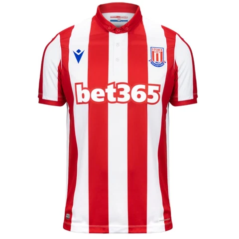 MEN'S MACRON FC STOKE CITY 2019/2020 SOCCER FOOTBALL SHIRT JERSEY SIZE 3XL XXXL Cover