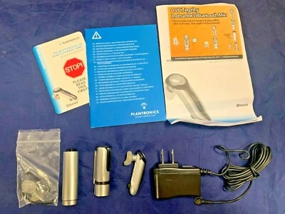 Plantronics Discovery 640 Silver/Black In-Ear Only Headsets - Image 1 of 4