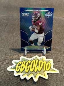ISAIAH SPILLER Texas A&M 2022 Score "NFL Draft" BLUE Parallel #D16 SP RC /35 - Picture 1 of 3