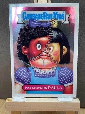 PATCHWORK PAULA L7b Topps 2013 Garbage Pail Kids Chrome Series 1 Lost GPK - Image 1 of 2