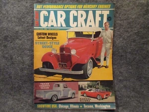 Car Craft Vintage Magazine April 1964 Volume 11 Number 12 Custom Wheel Designs - Imagen 1 de 3